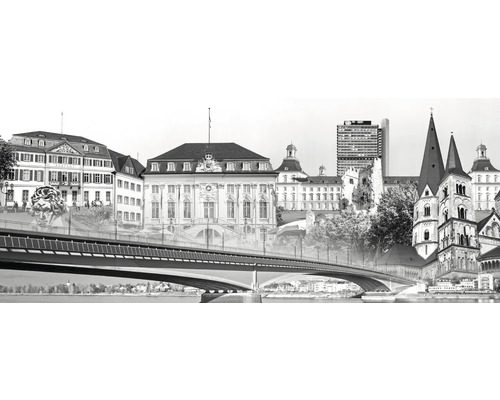 Glasbild Bonn II 125x50 cm