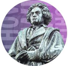 Statue von Ludwig van Beethoven