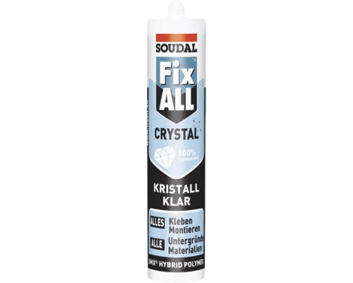 Soudal Fix All Crystal Klebstoffkartusche
