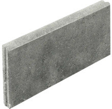 Beton Rasenbordstein grau beidseitig abgerundet 50 x 5 x 25 cm-thumb-0