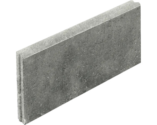 Beton Rasenbordstein grau beidseitig abgerundet 50 x 5 x 25 cm-0