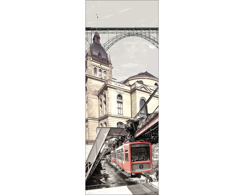 Glasbild Wuppertal XXXVI 30x80 cm