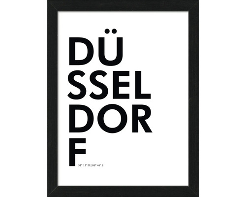 Gerahmtes Bild Düsseldorf XXXVIII 33x43 cm