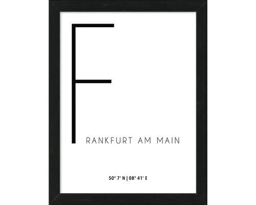 Gerahmtes Bild Frankfurt XVI 33x43 cm