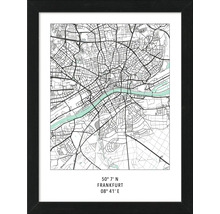 Gerahmtes Bild Frankfurt XVII 33x43 cm