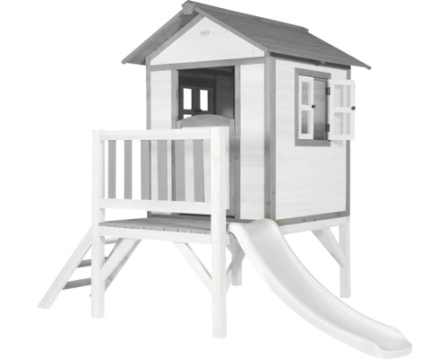 Spielhaus mit Rutsche für den Außenbereich