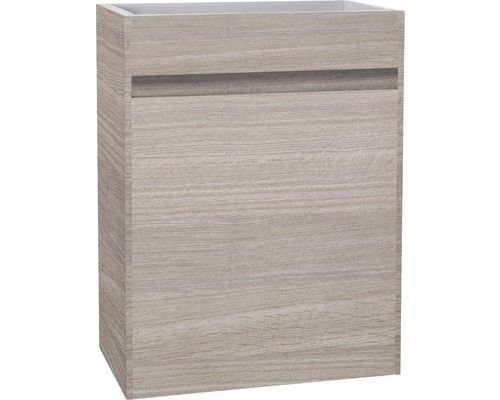 Waschtischunterschrank Differnz HURA L BxHxT 39,5 x 52 cm x 21,5 cm Frontfarbe eiche