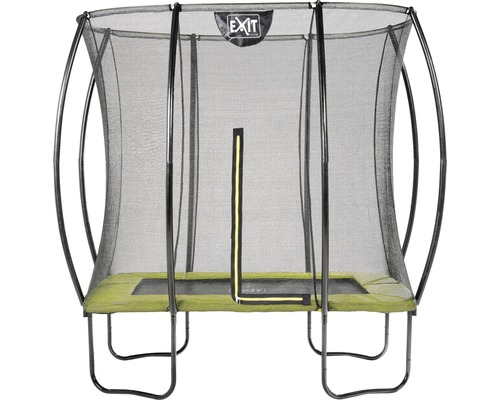 Rechteckiges Gartentrampolin mit Sicherheitsnetz