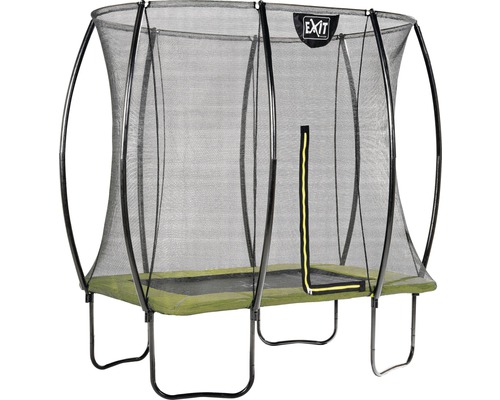 Rechteckiges Gartentrampolin mit Sicherheitsnetz