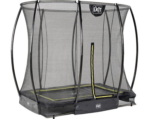 Rechteckiges Trampolin mit Sicherheitsnetz