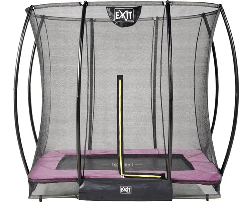 Rechteckiges Gartentrampolin mit Sicherheitsnetz