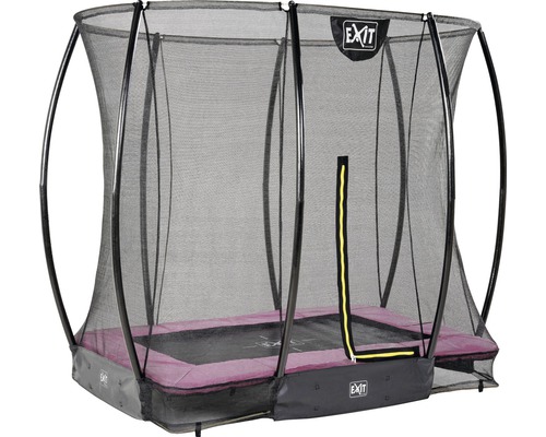 Rechteckiges Gartentrampolin mit Sicherheitsnetz