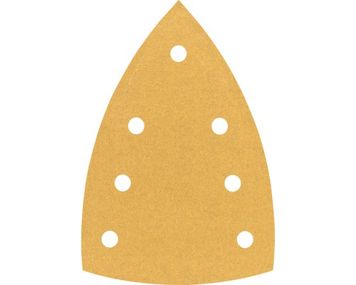 Dreieckiges Schleifpapier mit Löchern für Dreieckschleifer