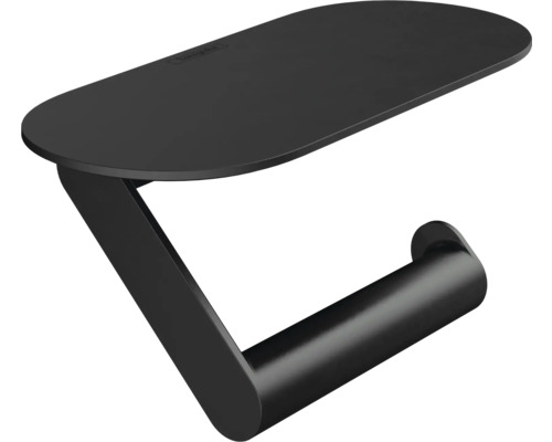 Master Massage Papierrollenhalter Aus Metall – Schwarz, Für Rollen Von 61 Bis 76,2 Cm Breite, Mit Gummiband