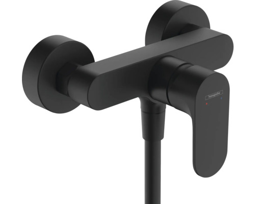 Hansgrohe Rebris E Waschbeckenarmatur – 2 Griffe, 3-Loch, 12,7 Cm Hoch, Gebürstetes Nickel, Mit Zugstangen-Ablauf