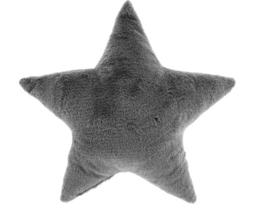 Dekokissen Star dark grey 44x44 cm