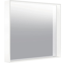 Quadratischer Spiegelschrank mit Beleuchtung