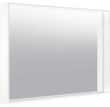 LED Badspiegel KEUCO X-Line 100x70 cm weiß IP 24
