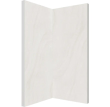 Duschrückwand LIDO Bourgogne-Weiß 260 x 150 cm RA1526/BW-thumb-1