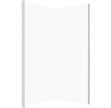 Duschrückwand LIDO Schneeweiß glänzend 260 x 150 cm RA1526/WG-thumb-1