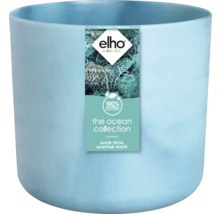 Hellblauer Pflanztopf der Ocean Collection von Elho