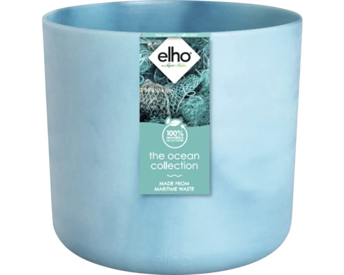 Blumentopf Pflanztopf Elho The Ocean Collection Kunststoff 16 x 16 x 15 cm blau