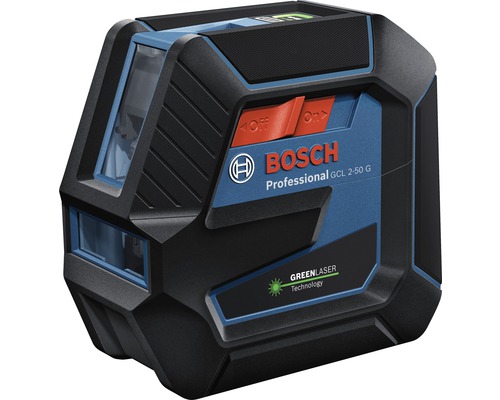 Kreuzlinienlaser Bosch Professional GCL 2-50 G inkl. Stativ BT 150-0