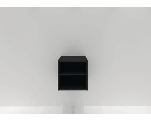 Wandregal mit zwei Fächern