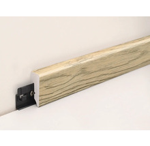 SKANDOR Sockelleiste PVC KU048L Risseiche natur 2400 x 38,5 x 15 mm