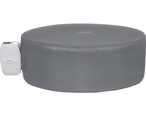 Aufblasbarer grauer Whirlpool mit Steuereinheit