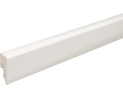 SKANDOR Sockelleiste PVC KU48L weiß 15 x 38,5 x 2400 mm