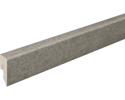 SKANDOR Sockelleiste PVC KU048L grau matt 15x38,5x2400 mm SKANDOR Sockelleiste PVC KU048L grau matt 15x38,5x2400 mm