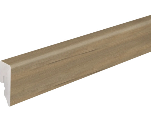 Sockelleiste PVC KU048L Eiche Almelo 2400 x 38,5 x 15 mm Sockelleiste mit Holzdekor