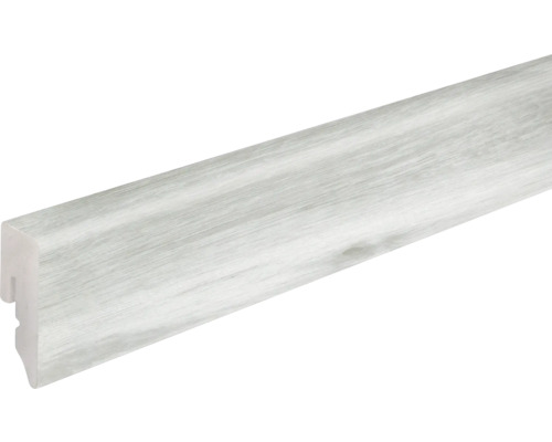 Sockelleiste PVC KU048L Sunny White 2400 x 38,5 x 15 mm Fußleiste mit Holzoptik