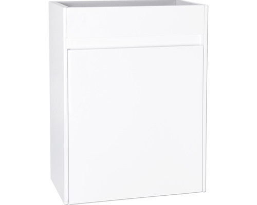 Waschtischunterschrank Differnz HURA L BxHxT 39,5 x 52 cm x 21,5 cm Frontfarbe weiß