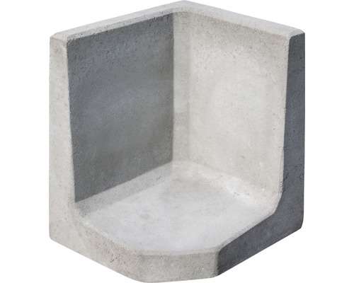 L-Stein Eck Winkelstein grau 50 x 7 x 60 cm Fußtiefe = 50 cm-0