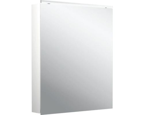 Spiegelschrank Emco Flat 2 60 x 11,3 x 72,9 cm alufarben 1-türig LED IP 20