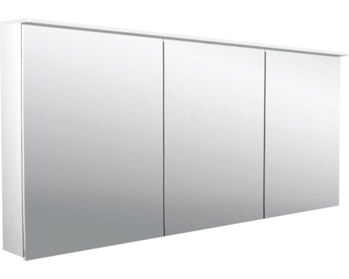 Spiegelschrank Emco Pure 2 160 x 15,3 x 71,1 cm alufarben 3-türig LED IP 20