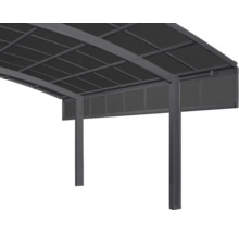 Carport mit Dach und Säulen