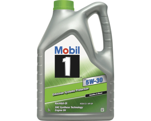 Hochleistungsmotorenöl Mobil M-1 ESP 5W-30 5 L Hochleistungsmotorenöl Mobil M-1 ESP 5W-30 5 L