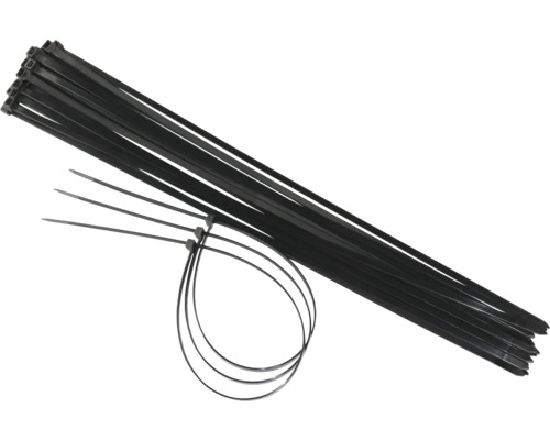 Kabelbinder schwarz 280x7.5mm 100 Stück - HORNBACH