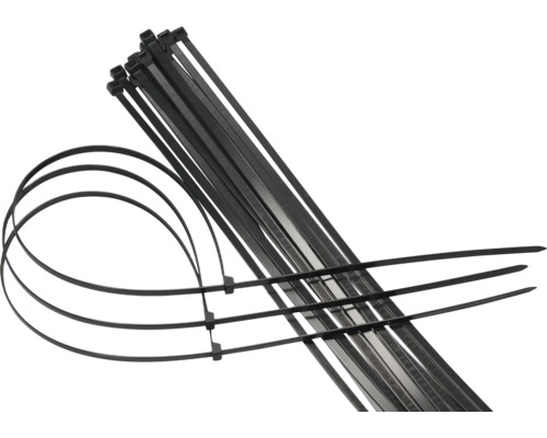 Kabelbinder 750x7,6 mm schwarz 25 Stück