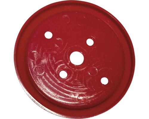 Runde Kunststoffabdeckung mit mehreren Löchern