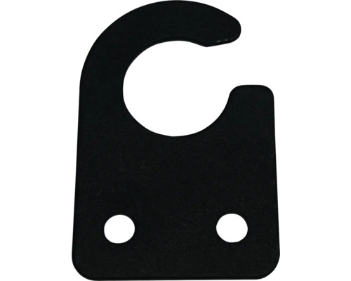 Schlauchhalterung mit zwei Löchern zur Befestigung