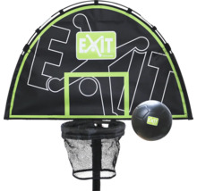 Basketballkorb mit Ball und Netz