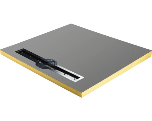 Swisspor Befliesbares Duschelement swissporBOARD Doccia Linea 90 x 180 x 5 cm 300086 Duschboard mit integriertem Ablaufsystem