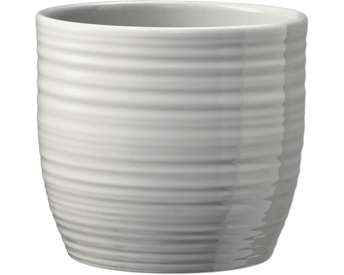 Übertopf Soendgen Bergamo Pure Keramik Ø 13 cm H 12 cm hellgrau