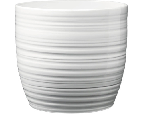 Übertopf Soendgen Bergamo Pure Keramik Ø 16 cm H 15 cm weiß