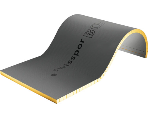 swissporBOARD Bauplatte Kreativ Schlitzabstand 30 mm quergeschlitzt beidseitig 2600 mm x 600 mm x 30 mm Swissopor Board Dämmplatte für den Innenausbau