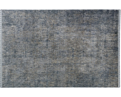 Teppich Sarezzo Gitter blau 200x290 cm